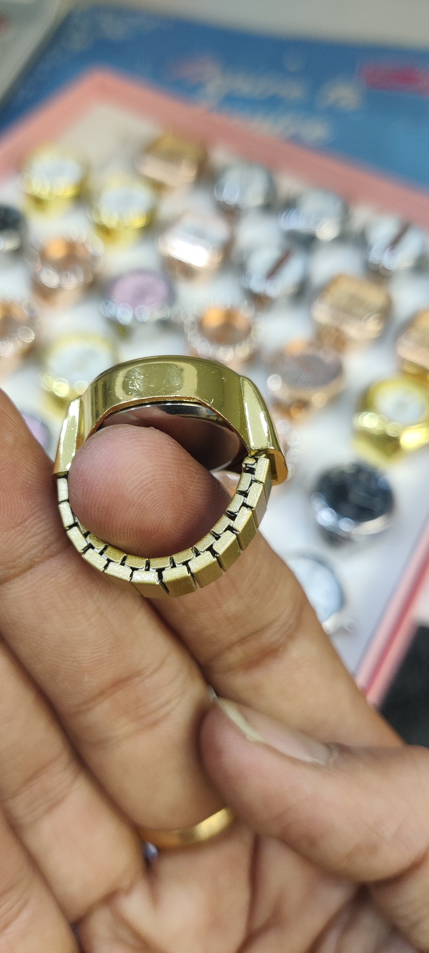 Jewellery Style Finger Ring Watch