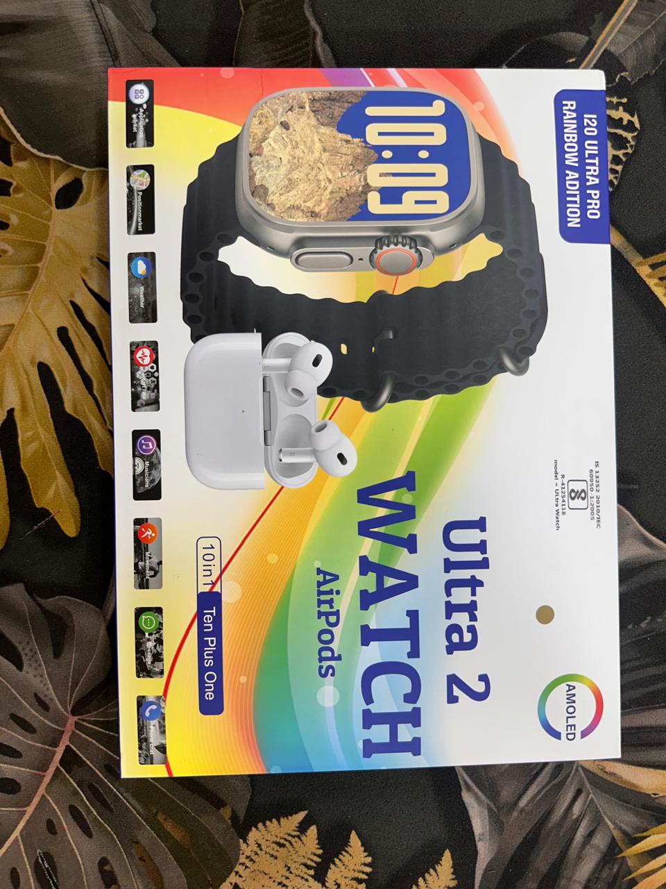 10 in 1 Combo Ultra 2 Watch With Airpods