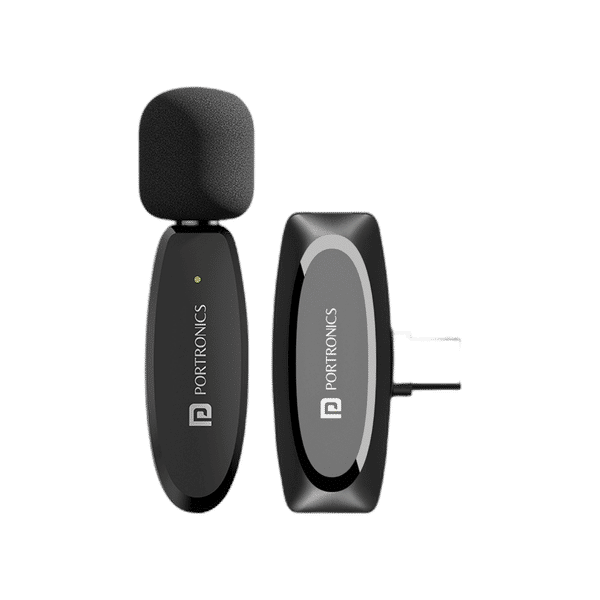 Portronics DASH 7 Wireless Microphone With Type C Receiver